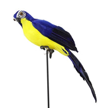 Load image into Gallery viewer, Handmade Simulation Parrot Garden Decor Creative Feather Lawn Foam Figurine Ornament Animal Bird Fence Bird Prop Decoration