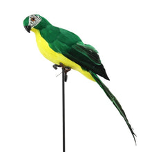 Load image into Gallery viewer, Handmade Simulation Parrot Garden Decor Creative Feather Lawn Foam Figurine Ornament Animal Bird Fence Bird Prop Decoration